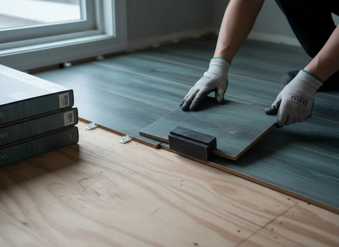 Luxury Vinyl Plank Installation company in Longdale, OK